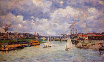 阿曼 吉約曼 The Seine at Charenton